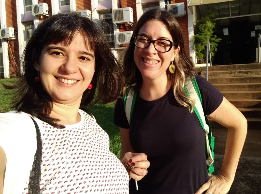 Soraya Fleischer (UnB) e Daniela Manica (Unicamp)